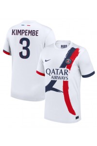 Fotbalové Dres Paris Saint-Germain Presnel Kimpembe #3 Venkovní Oblečení 2024-25 Krátký Rukáv